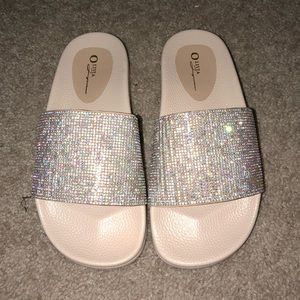 Women’s diamond Let it Shine Slide